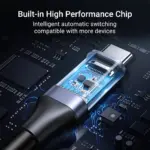 JEYI USB C Extension Cable Type C Extender Male to Female USB 3.1 Gen 2 10Gbps Data Transfer 60W Fast Charging for iPad Laptop 2