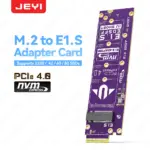 JEYI M.2 NVMe to E1.S Adapter PCIe 4.0 x4 (64Gbps) - 2230-2280 SSD to EDSFF E1.S Converter, Hot Swap, for Server/Data Center 1
