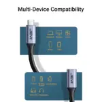 JEYI USB C Extension Cable Type C Extender Male to Female USB 3.1 Gen 2 10Gbps Data Transfer 60W Fast Charging for iPad Laptop 6