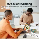 UGREEN Vertical Mouse Wireless Bluetooth5.0 2.4G Ergonomic 4000DPI 6 Mute Buttons for MacBook Tablet Laptops Computer PC Mice 5